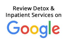 Leave a Google Review for Detox & Inpatient Services logo