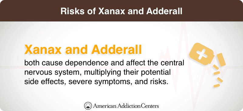 DRUG INTERACTIONS ADDERALL AND XANAX